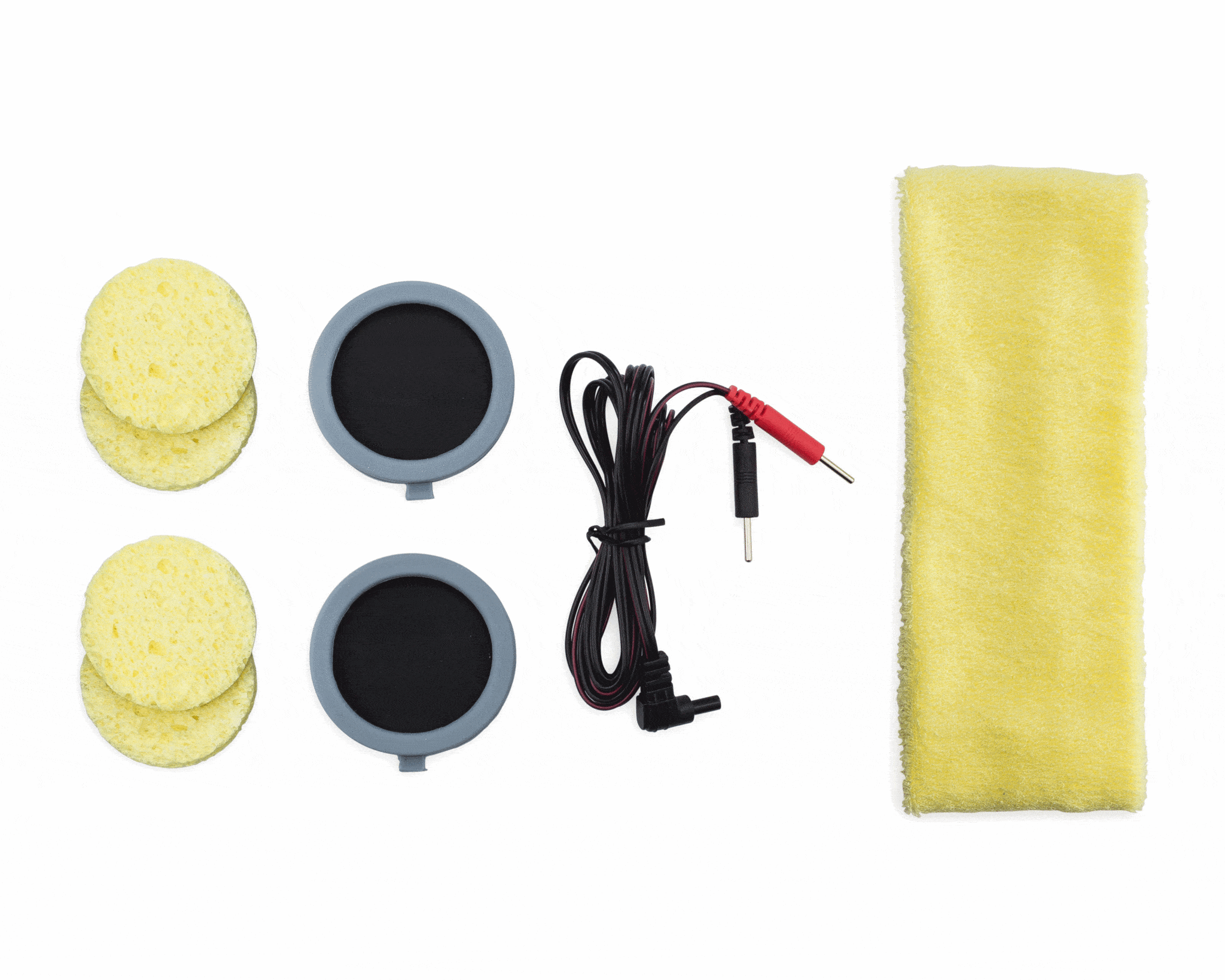 Accessory Kit With Sponges, Wires, Electrodes, Headband For TheBrainDriver V2/v2.1 TDCS