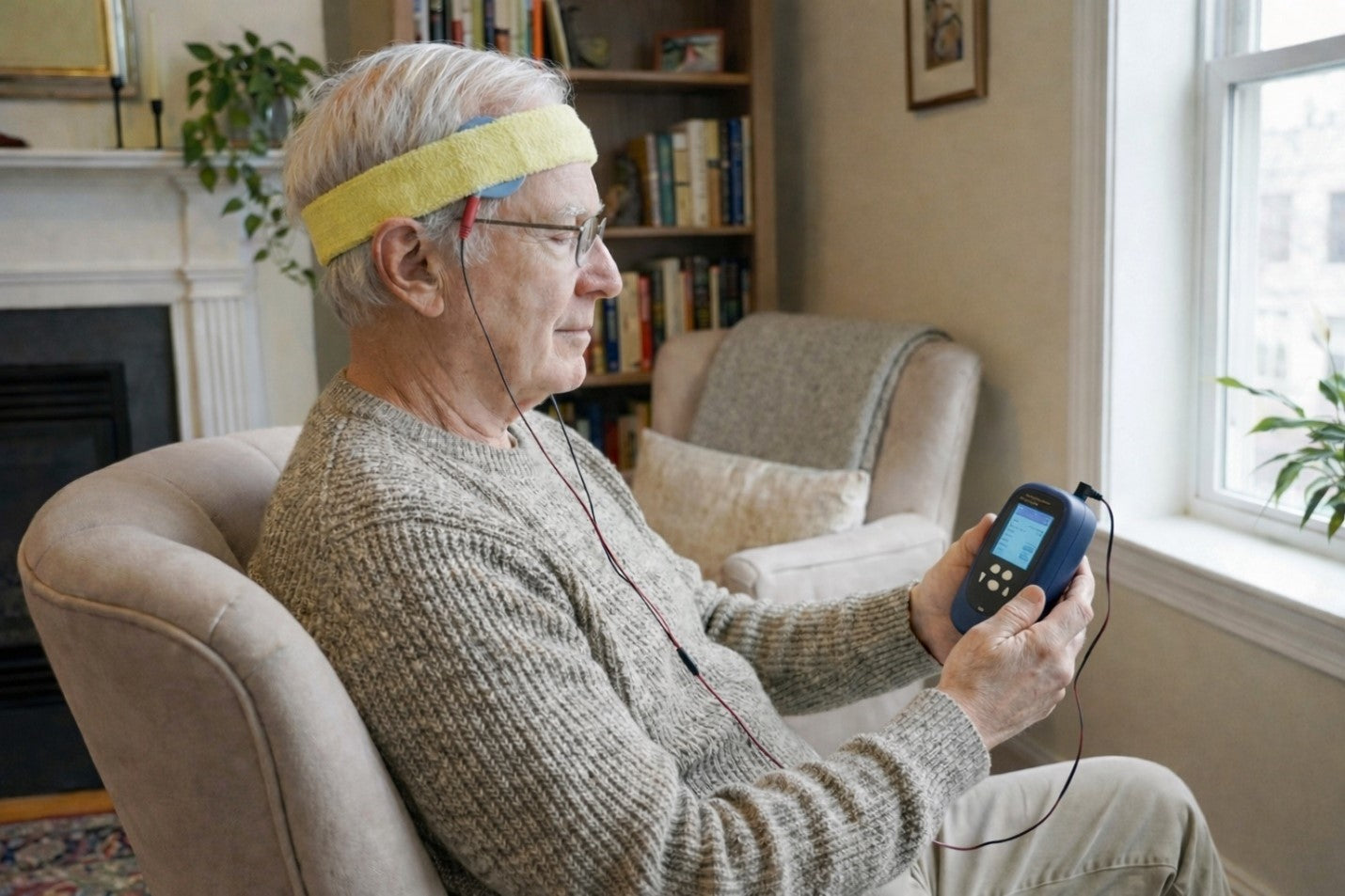 Affordable tDCS headset