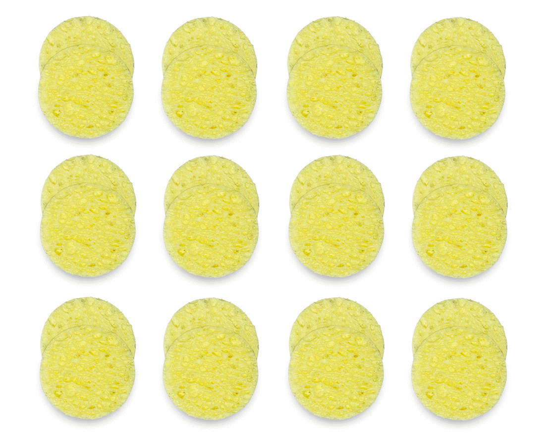 tDCS Replacement Sponges - 12 Sets. Ships Worldwide Daily.