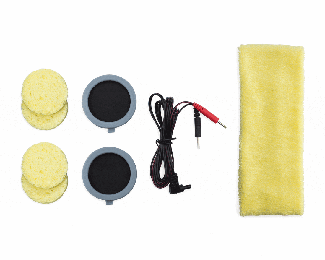 Accessory Kit With Sponges, Wires, Electrodes, Headband For TheBrainDriver V2/v2.1 TDCS