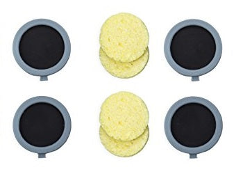 Electrode Set with Sponges for TheBrainDriver v2 tDCS Unit. Ships Worldwide Daily