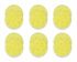 TDCS Replacement Sponges - 6 Sets